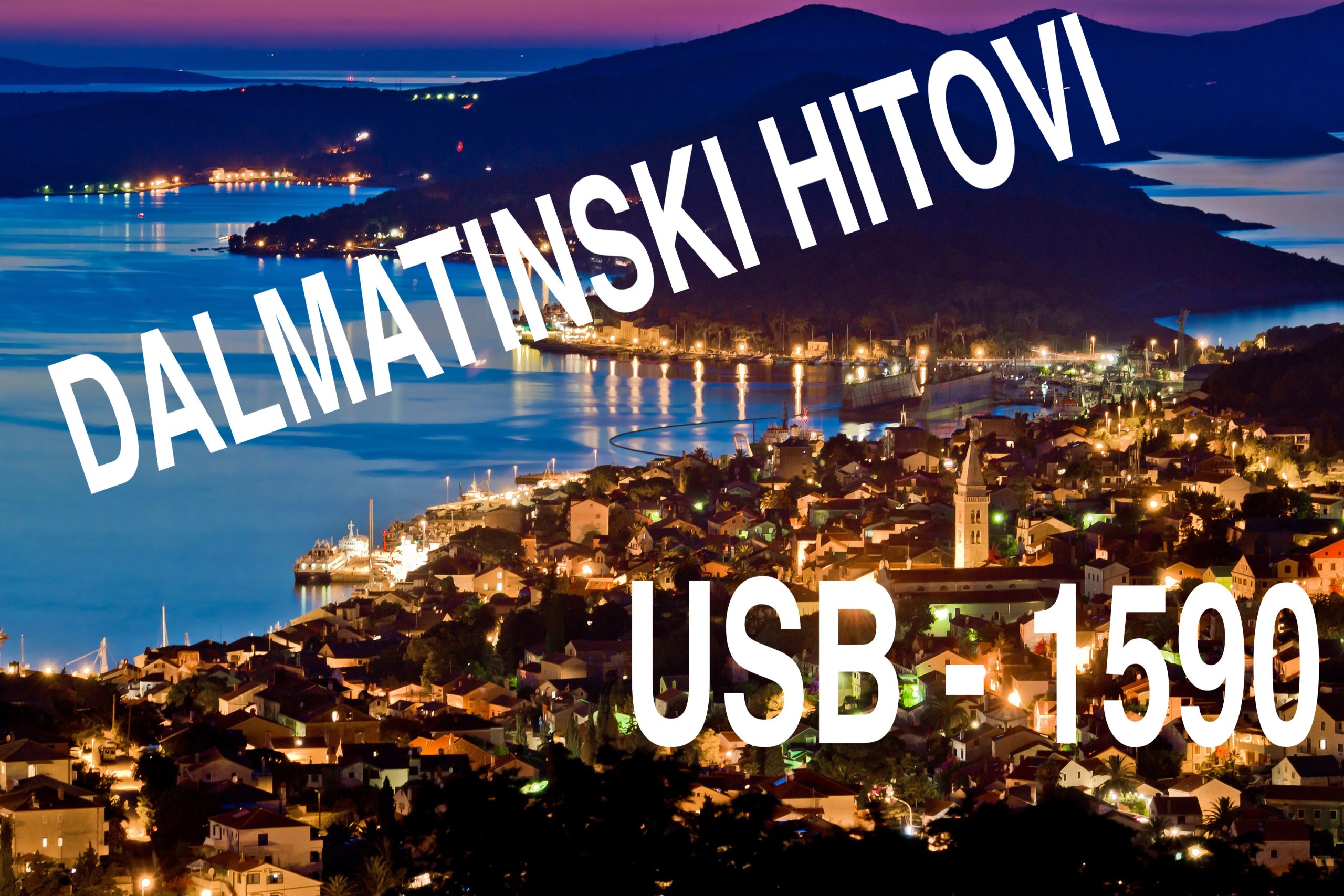 USB -  1590 Dalmatinskih hitov