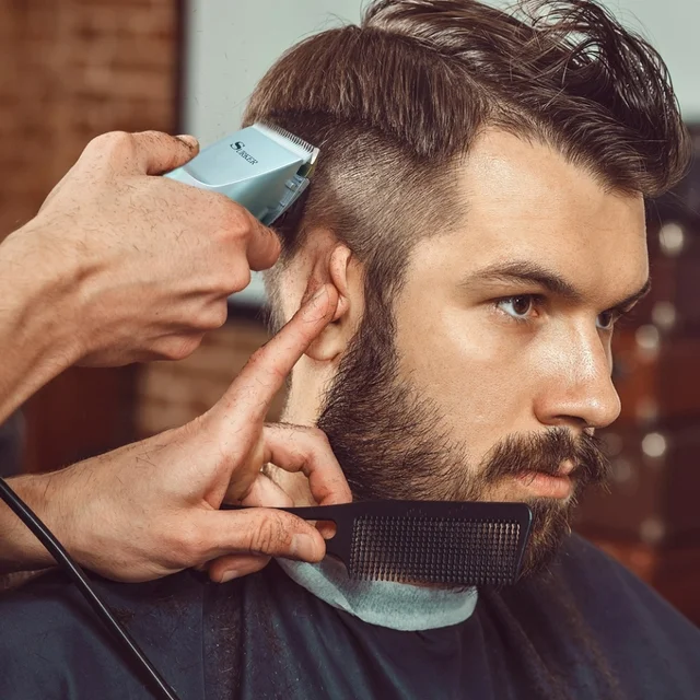 Brezžični prirezovalnik las in brade Surker Pro