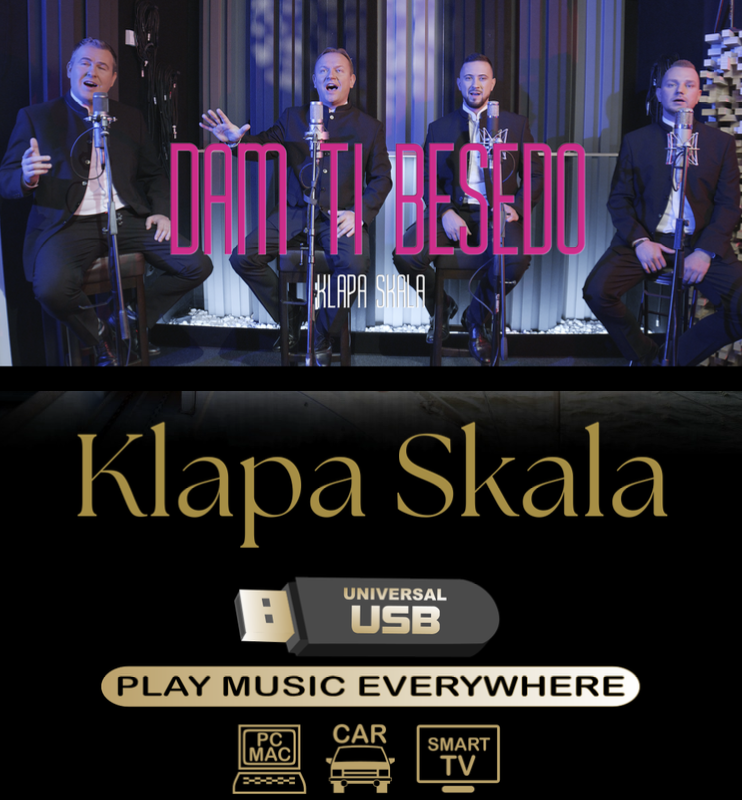 USB DAM TI BESEDO - Klapa Skala 38 pesmi