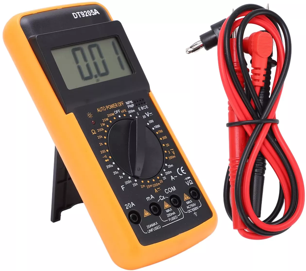  Digitalni Multimeter: DT9205A Vsestransko Testiranje v Vaših Rokah