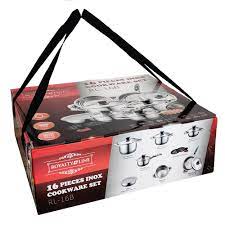 "KulinarikaElite™ - Ultimate Stainless Steel Cookware Set RL-16B" - slika 5